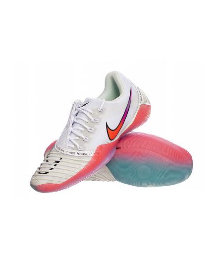 ADULT NIKE BALLESTRA 2 FENCING SHOES - WHITE / PINK