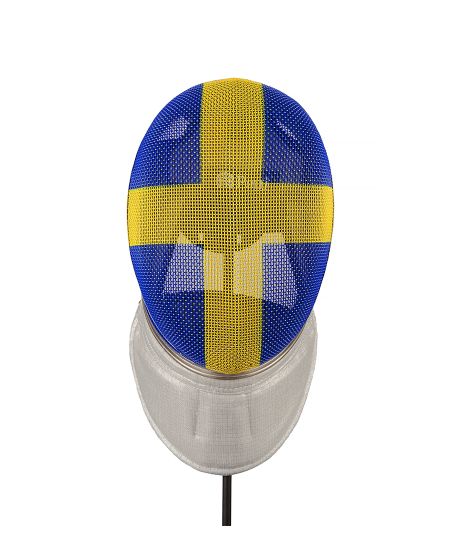 X-Change FIE Sabre Mask With SWE Flag Design